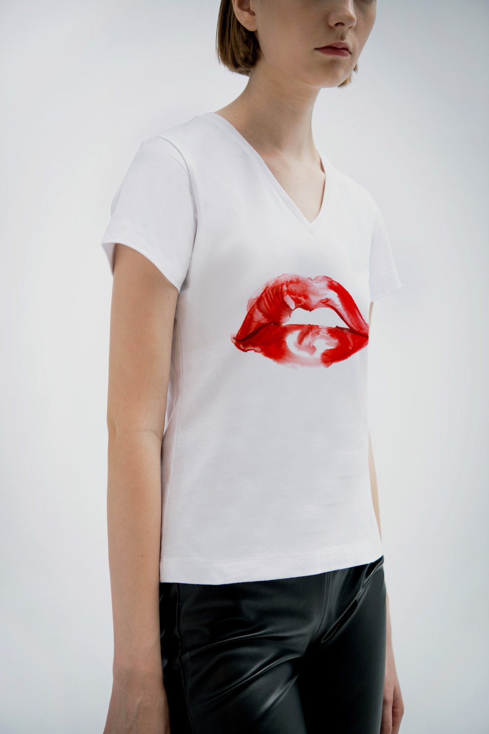 T-shirt Red lips 04