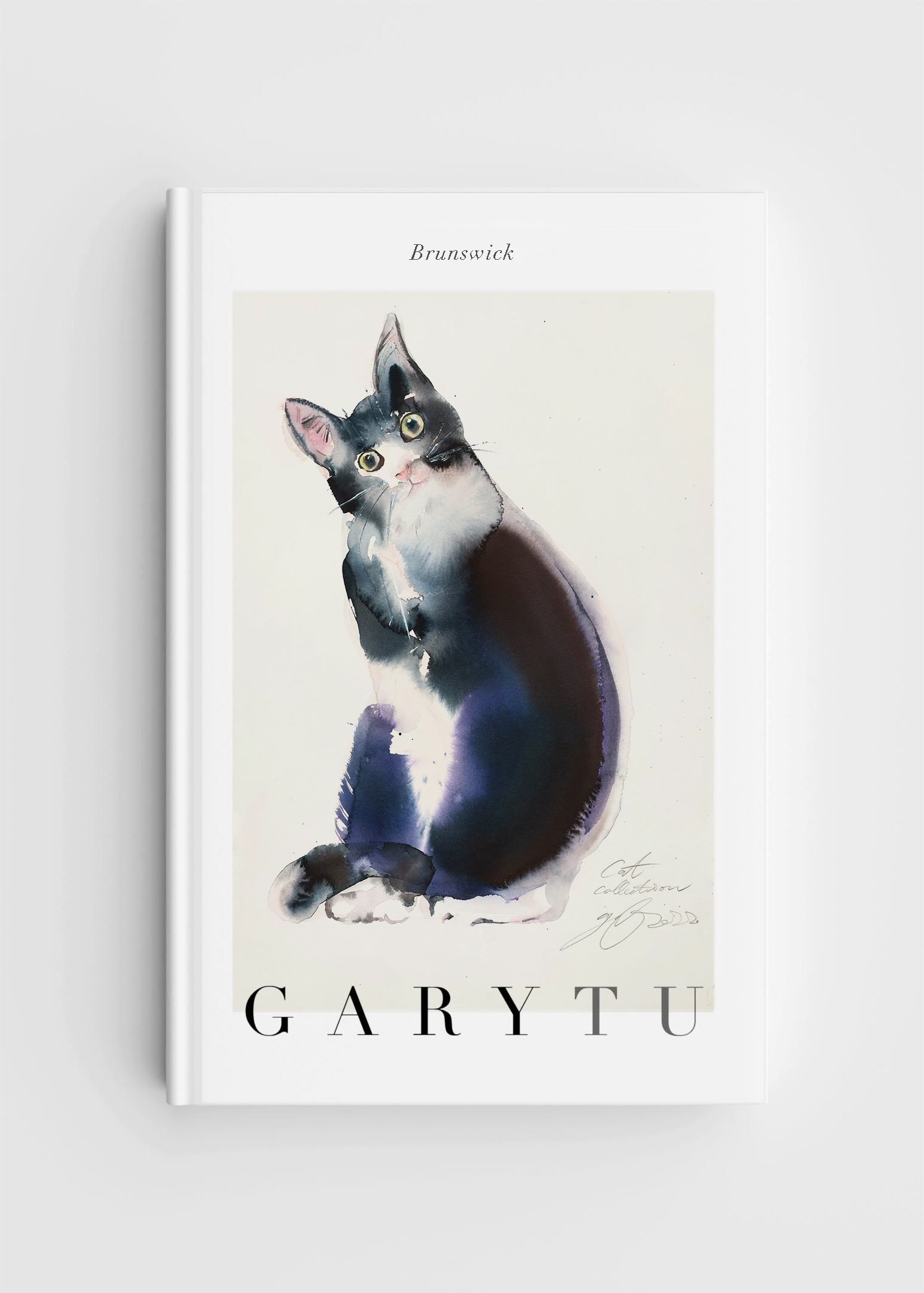  Gary Tu 時尚貓咪筆記本 