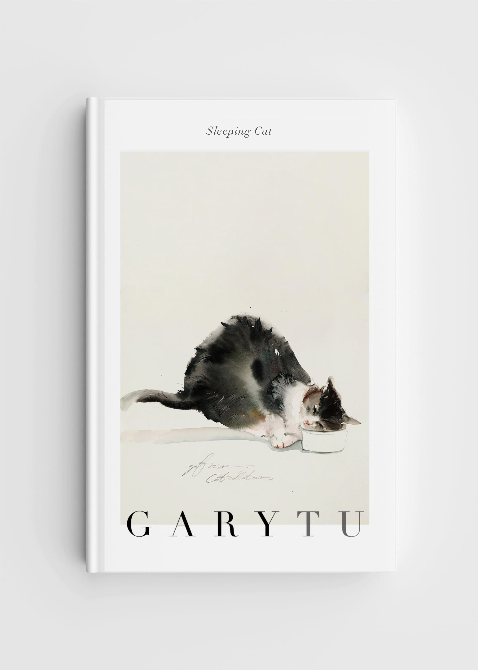  Gary Tu 時尚貓咪筆記本 
