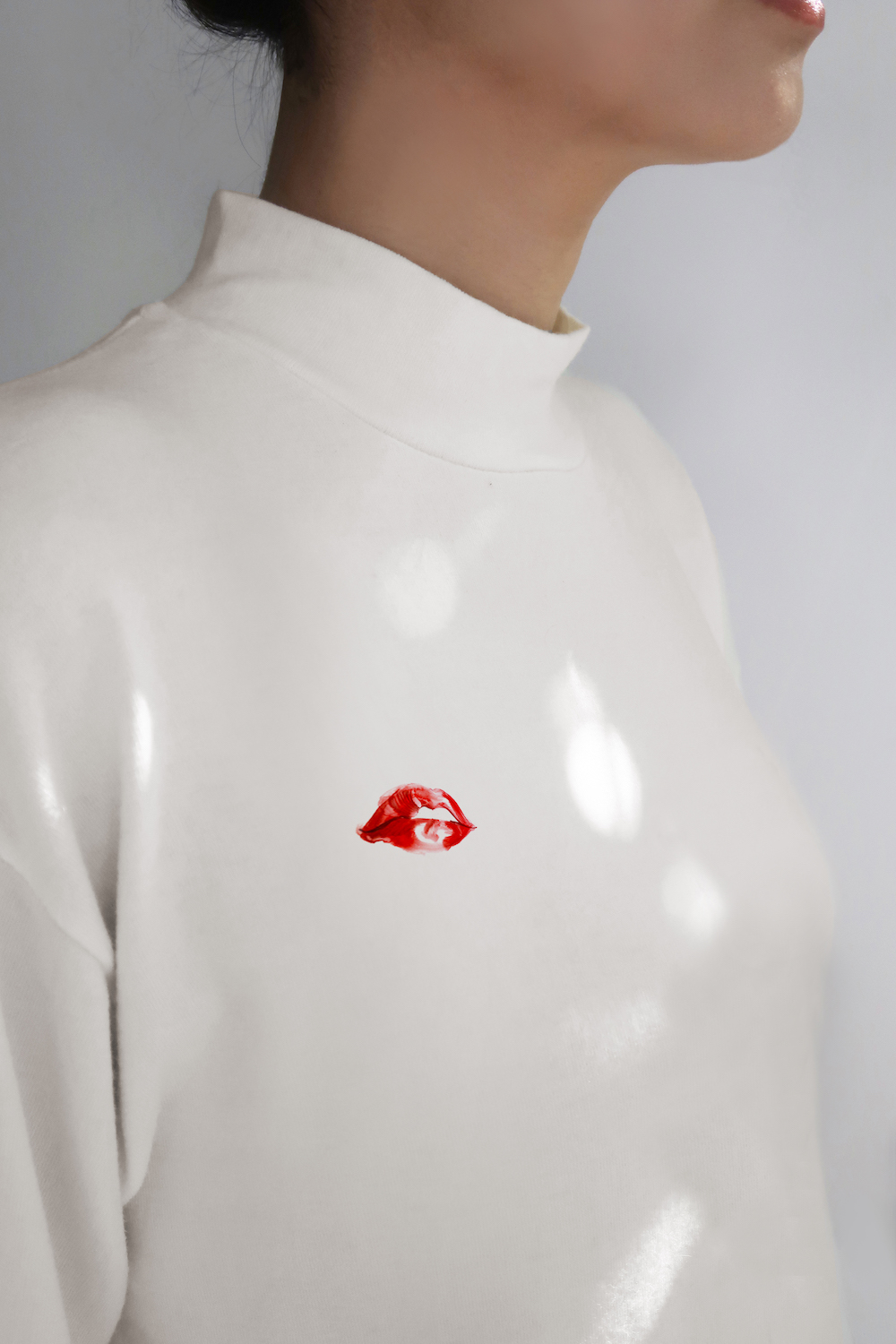 Sweater Red lips mini